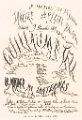 Affiche du theatre imperial 1869